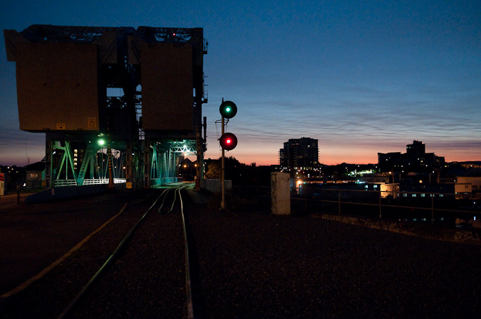 Pondering the Johnson St. Bridge
